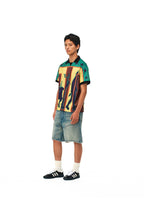 EVILKNIGHT(EK) Graffiti Star Jersey Polo