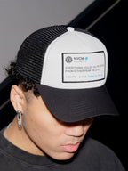NOVACAM Message Patch Trucker Hat