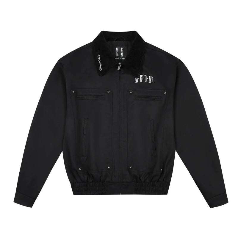 MEDM Studded Harrington Jacket