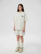 Achock Heavyweight Basic Logo Print Tee