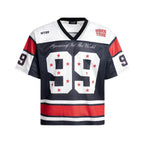 F3F Select Star 99 Numbering Color Block Mesh Short Sleeve Jersey