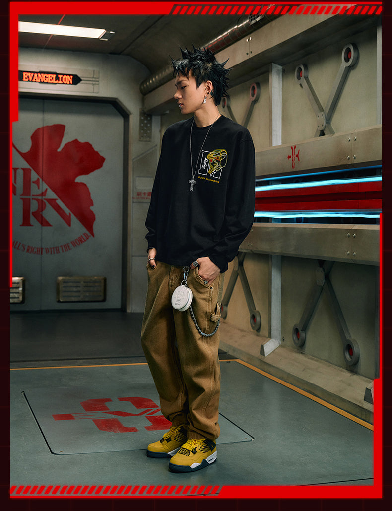 MEDM x EVA Basic Logo Long Sleeve Tee