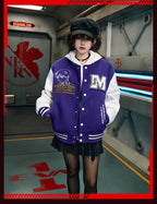 MEDM x EVA Unit-00, Unit-01, Mark.06 Leather Varsity Jacket