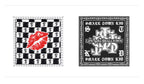 Small Town Kid Logo Lips Square Scarf / Bandana