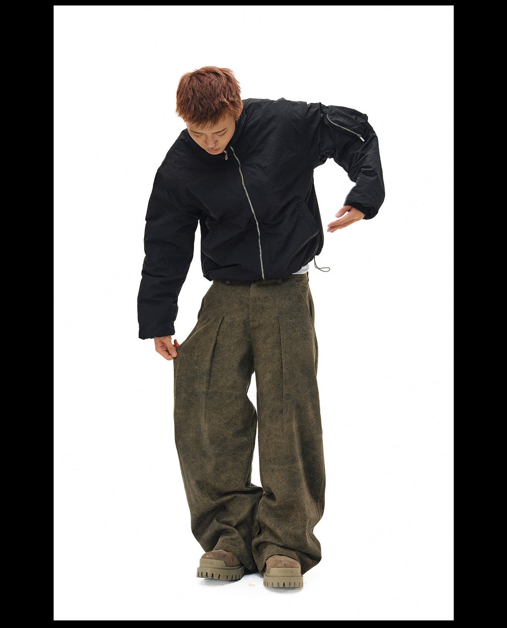 NOVACAM Windproof Puffer Short Jacket