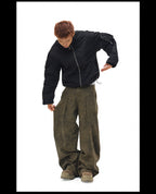 NOVACAM Windproof Puffer Short Jacket