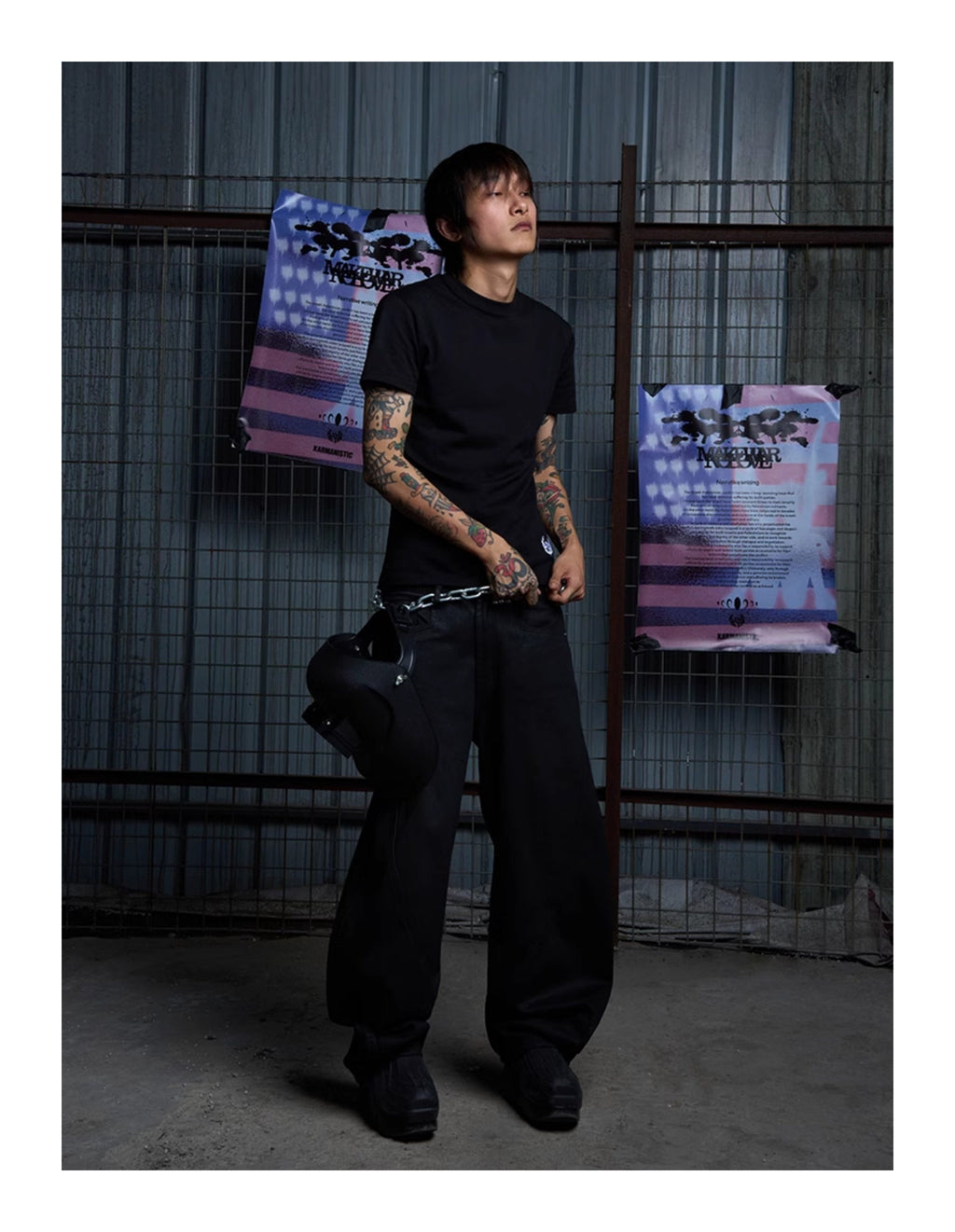 KARMANISTIC Karma Print Slim Tee