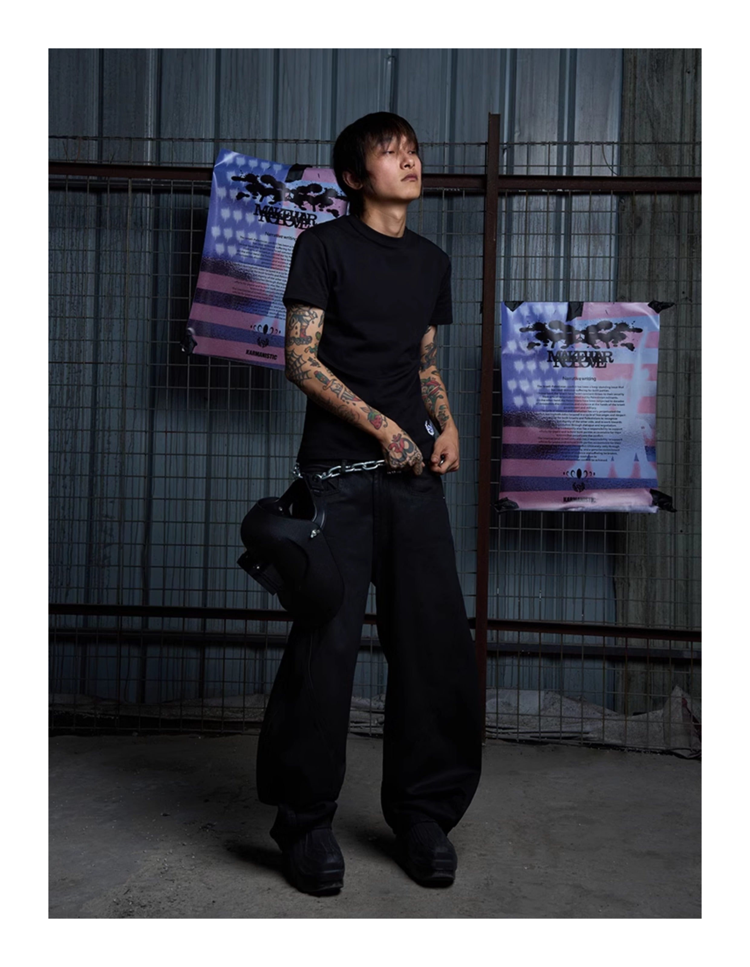 KARMANISTIC Karma Print Slim Tee