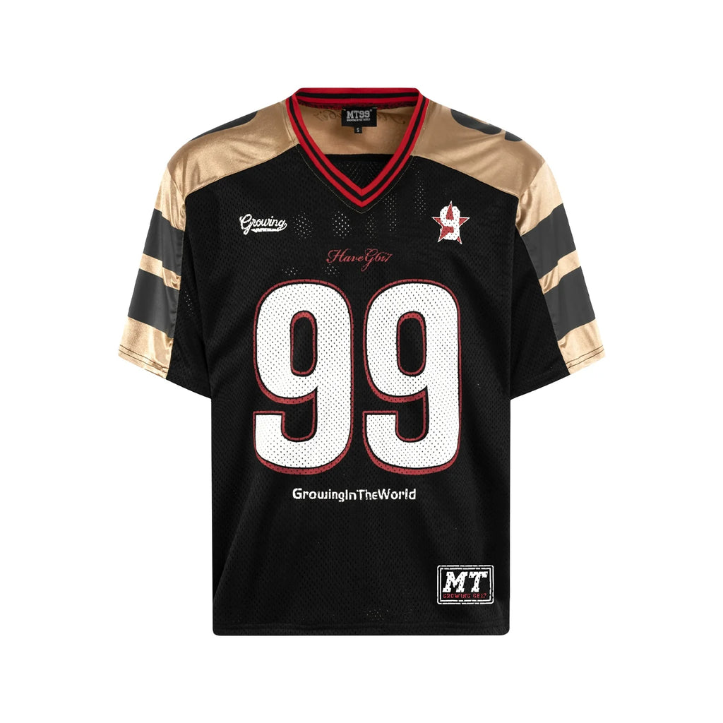 F3F Select Black and Gold 99 Mesh Hockey Jersey