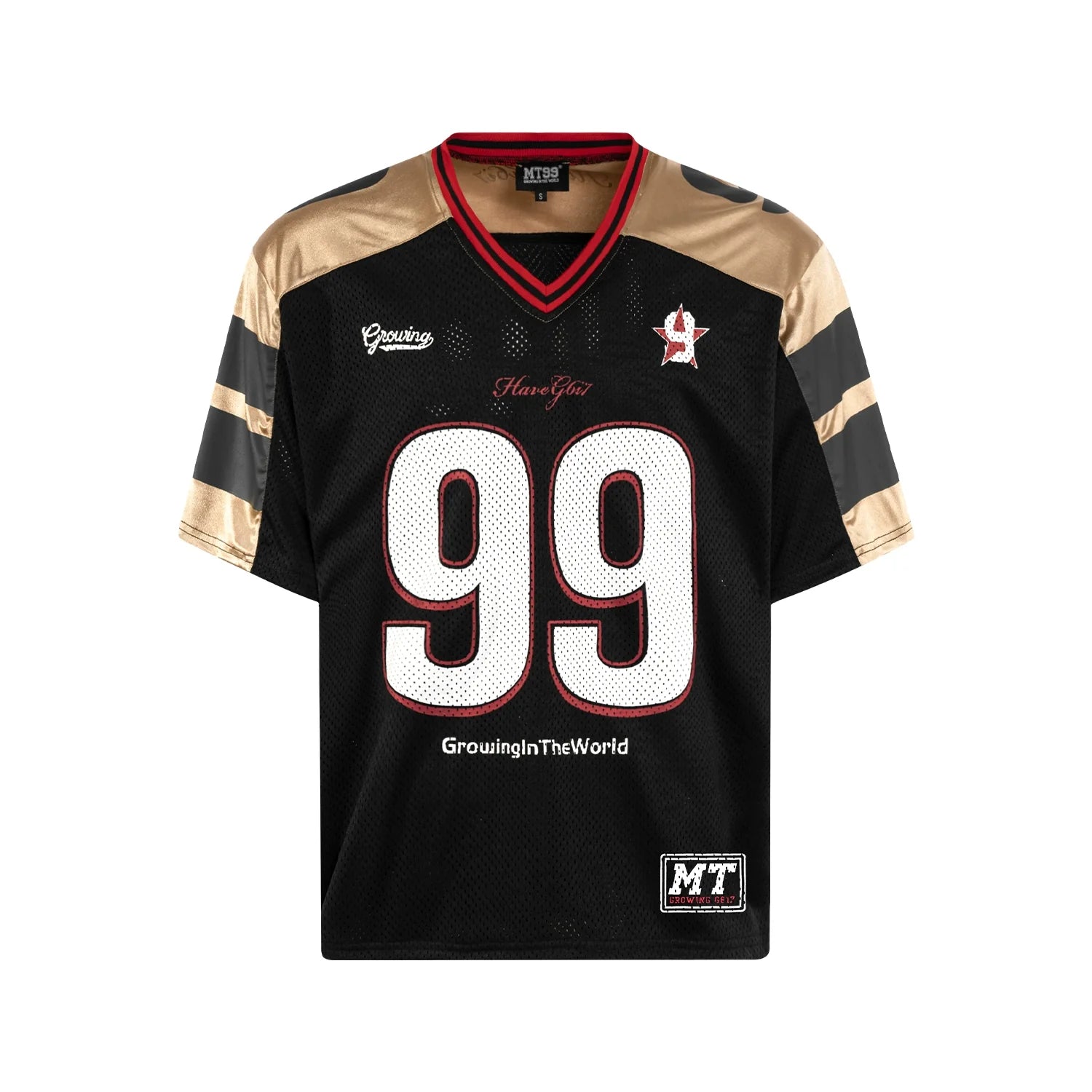 F3F Select Black and Gold 99 Mesh Hockey Jersey