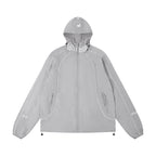 1807 Logo Star Print UV Protection Sports Track Jacket