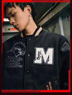MEDM x EVA Unit-00, Unit-01, Mark.06 Leather Varsity Jacket