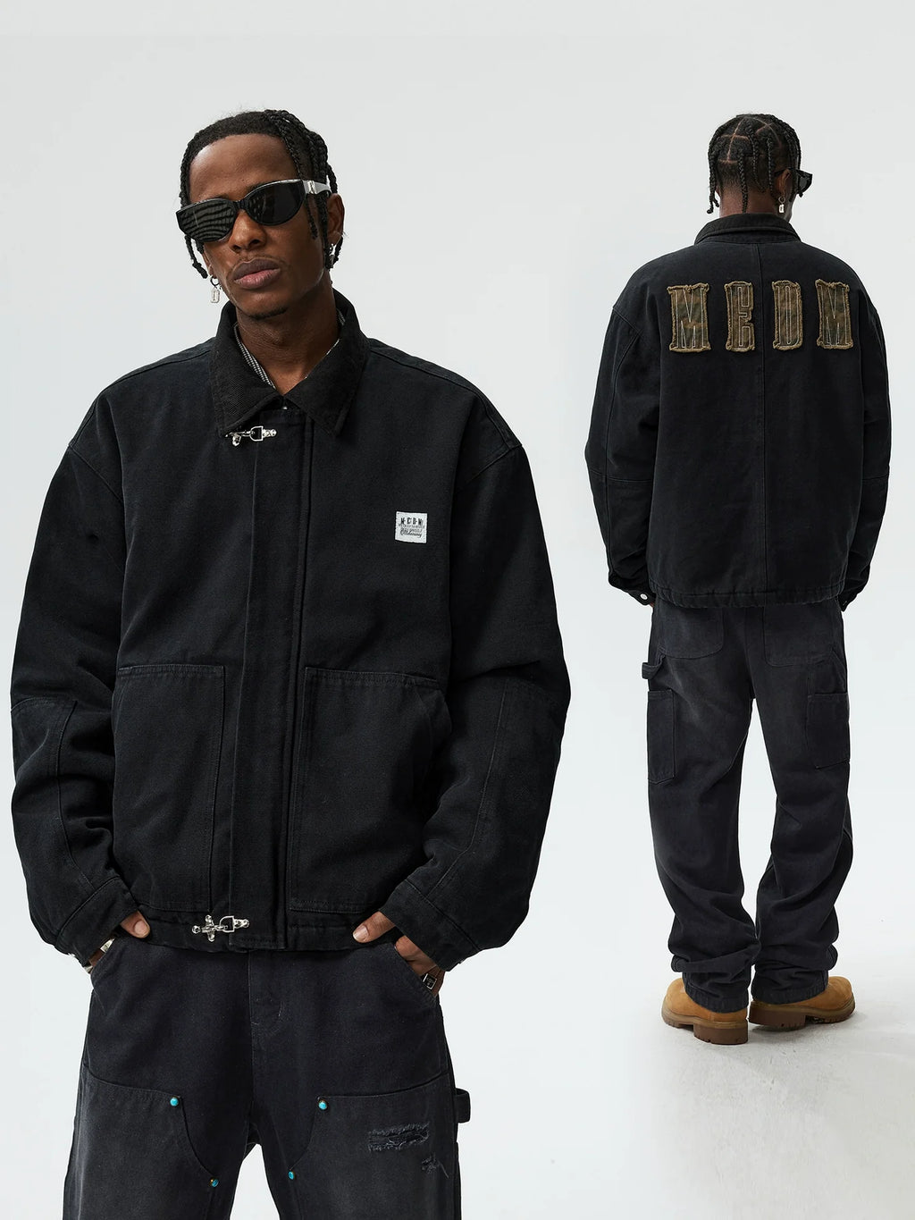 MEDM Camouflage Logo Patch Detroit Jacket