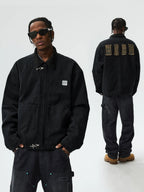 MEDM Camouflage Logo Patch Detroit Jacket