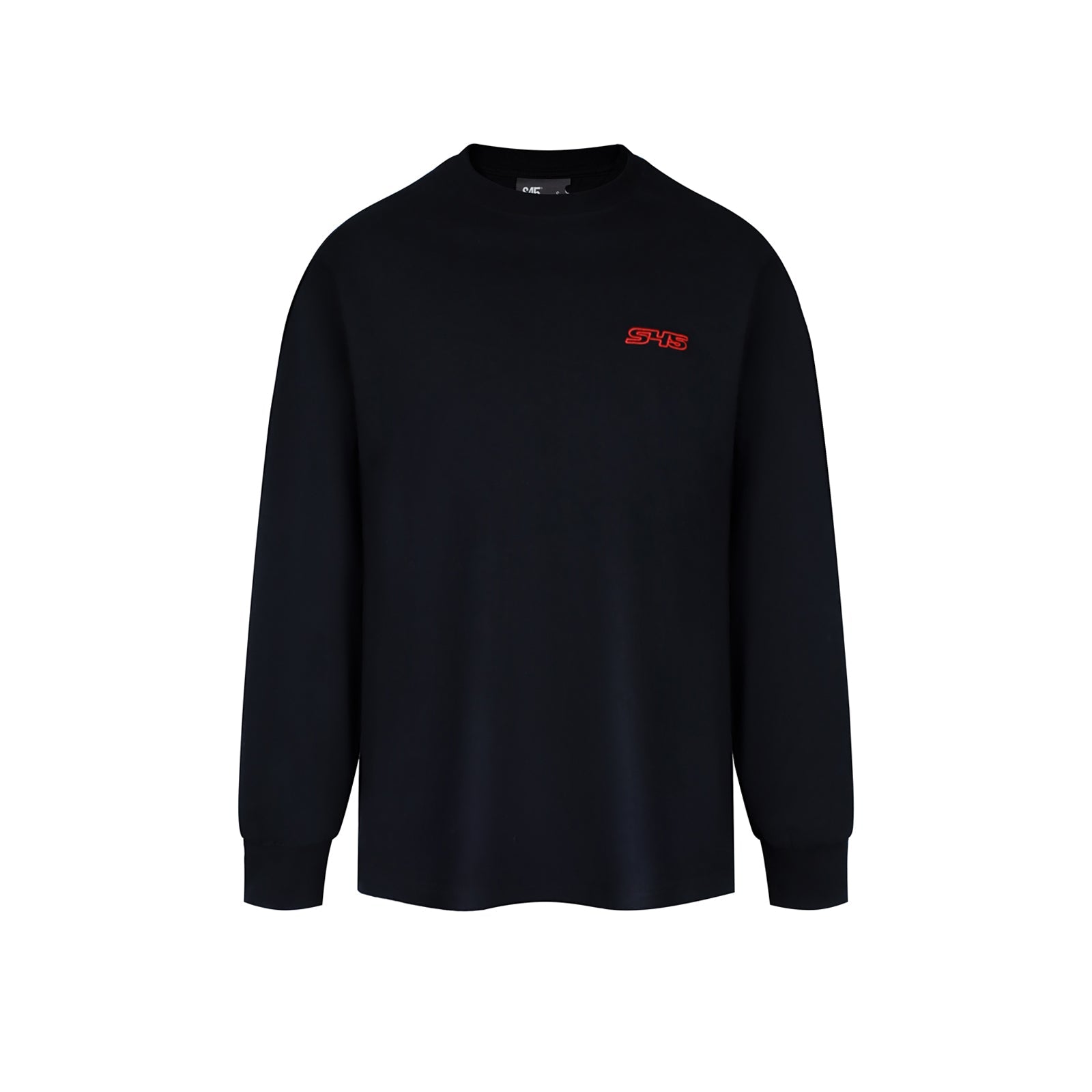 S45 Basic Small Logo Long Sleeve Tee