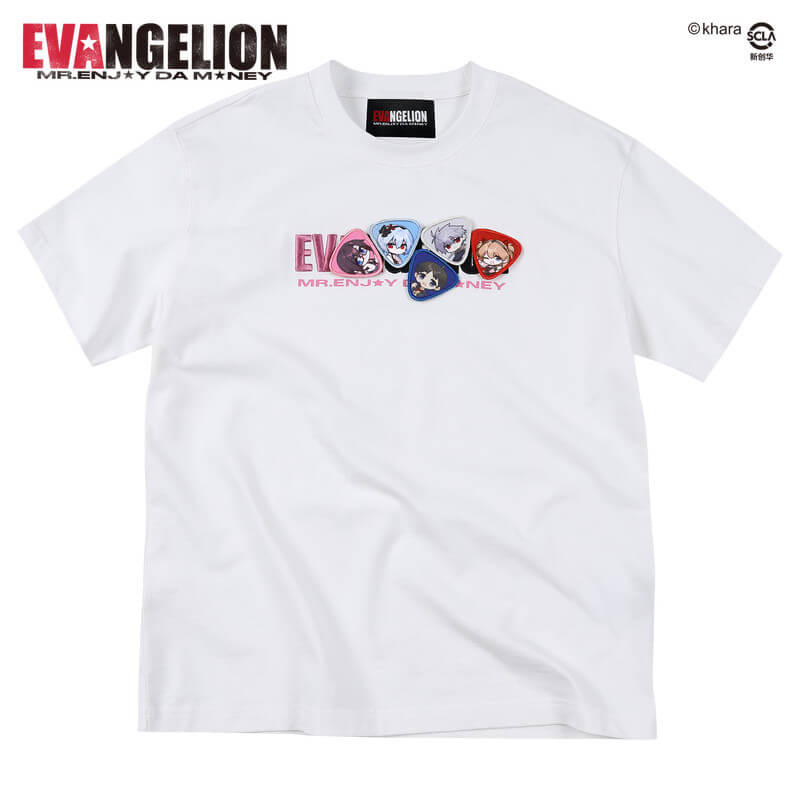 MEDM x EVA NEVER END Cute Character Velcro Patch Tee