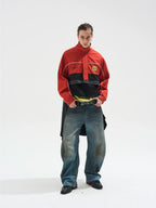 BLIND NO PLAN Two Piece Removable Long Coat Jacket