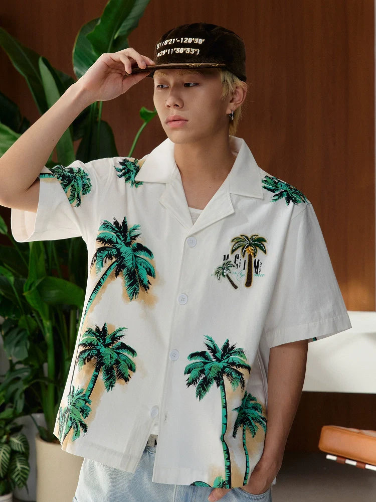 MEDM Palm Tree Hawaiian Shirt