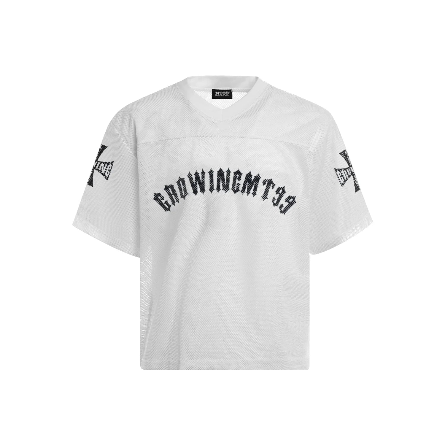 F3F Select Cross Print Mesh Jersey