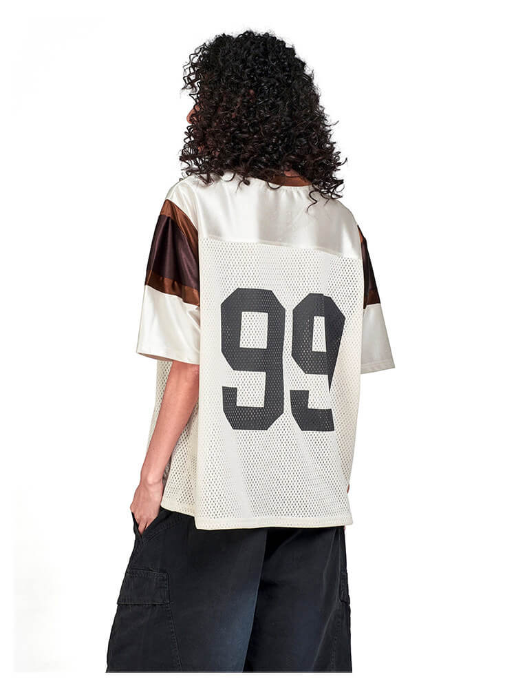 F3F Select 99 Color Block Mesh Short Sleeve Hockey Jersey