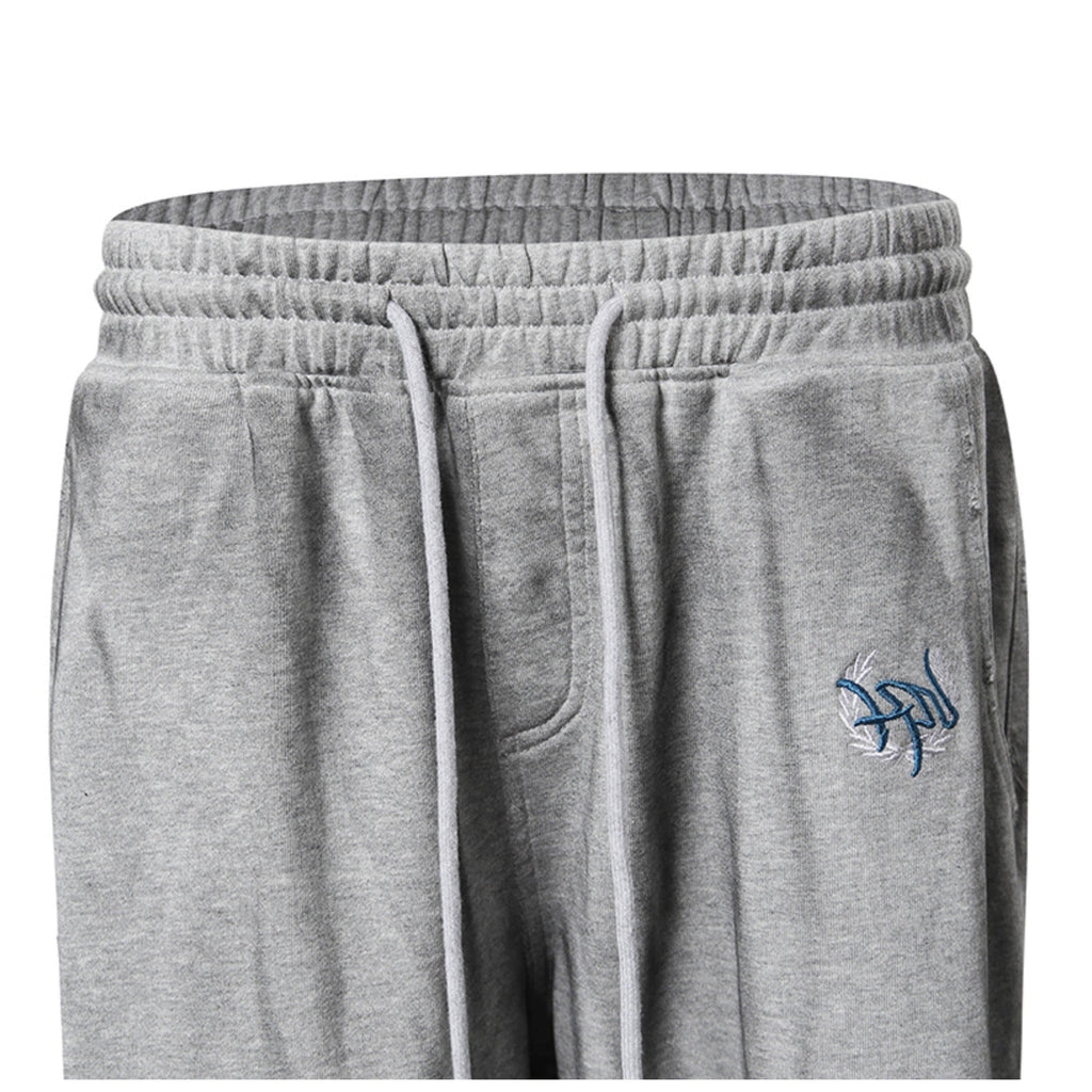 KARMANISTIC Distressed Flag Print Jogger Sweatpants