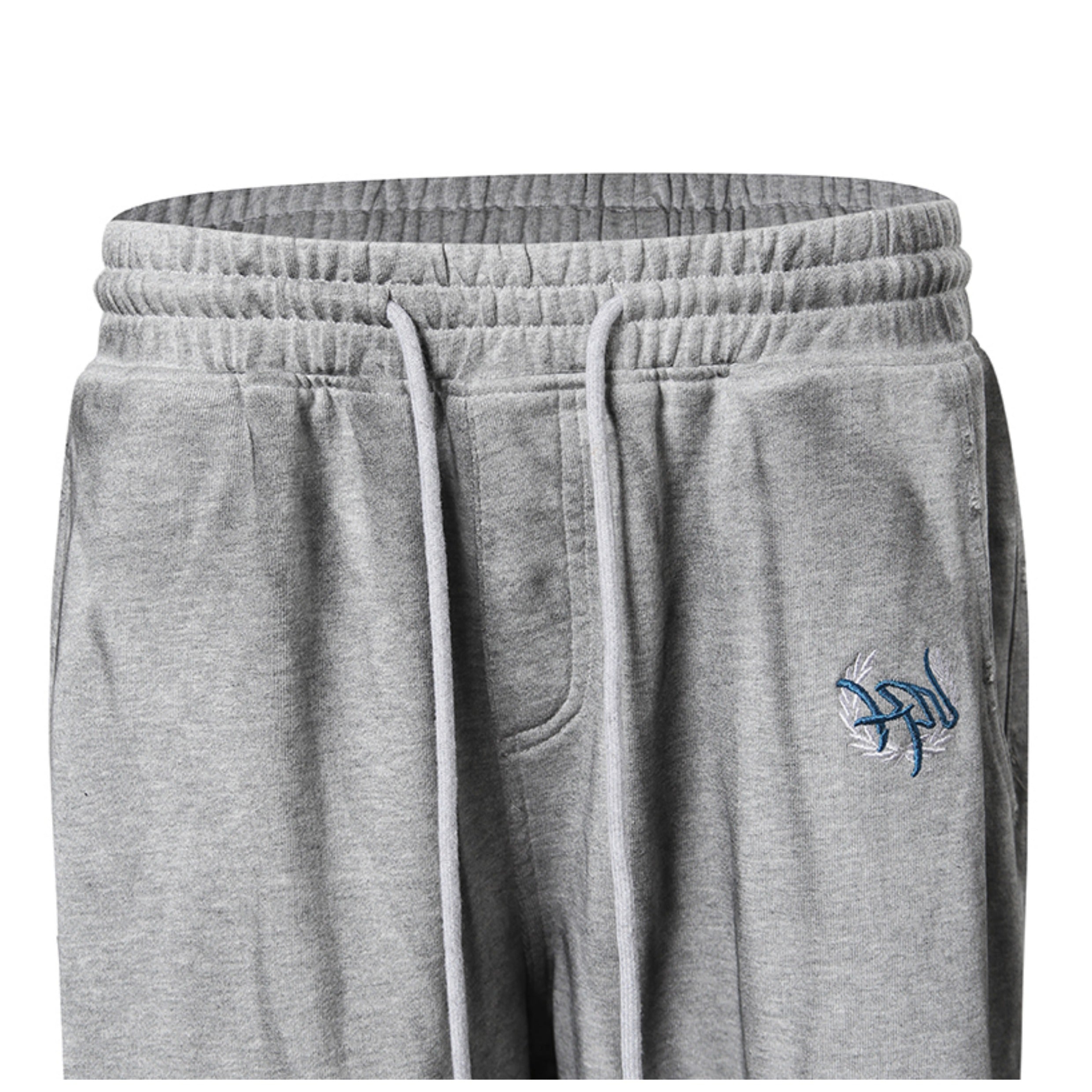 KARMANISTIC Distressed Flag Print Jogger Sweatpants
