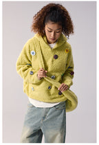 Remedy Sherpa Fleece Half Zip Hoodie