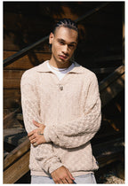 Remedy Mesh Polo Knit Sweater