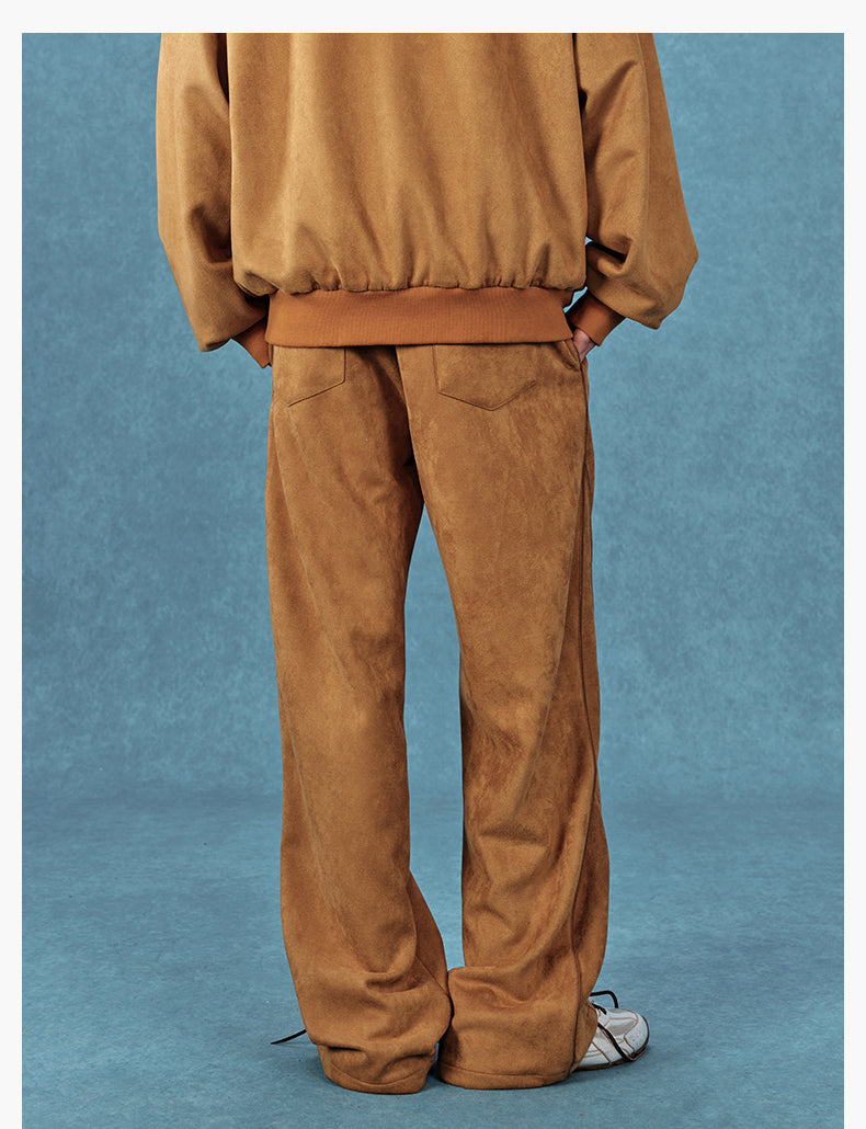 MEDM Suede Track Pants