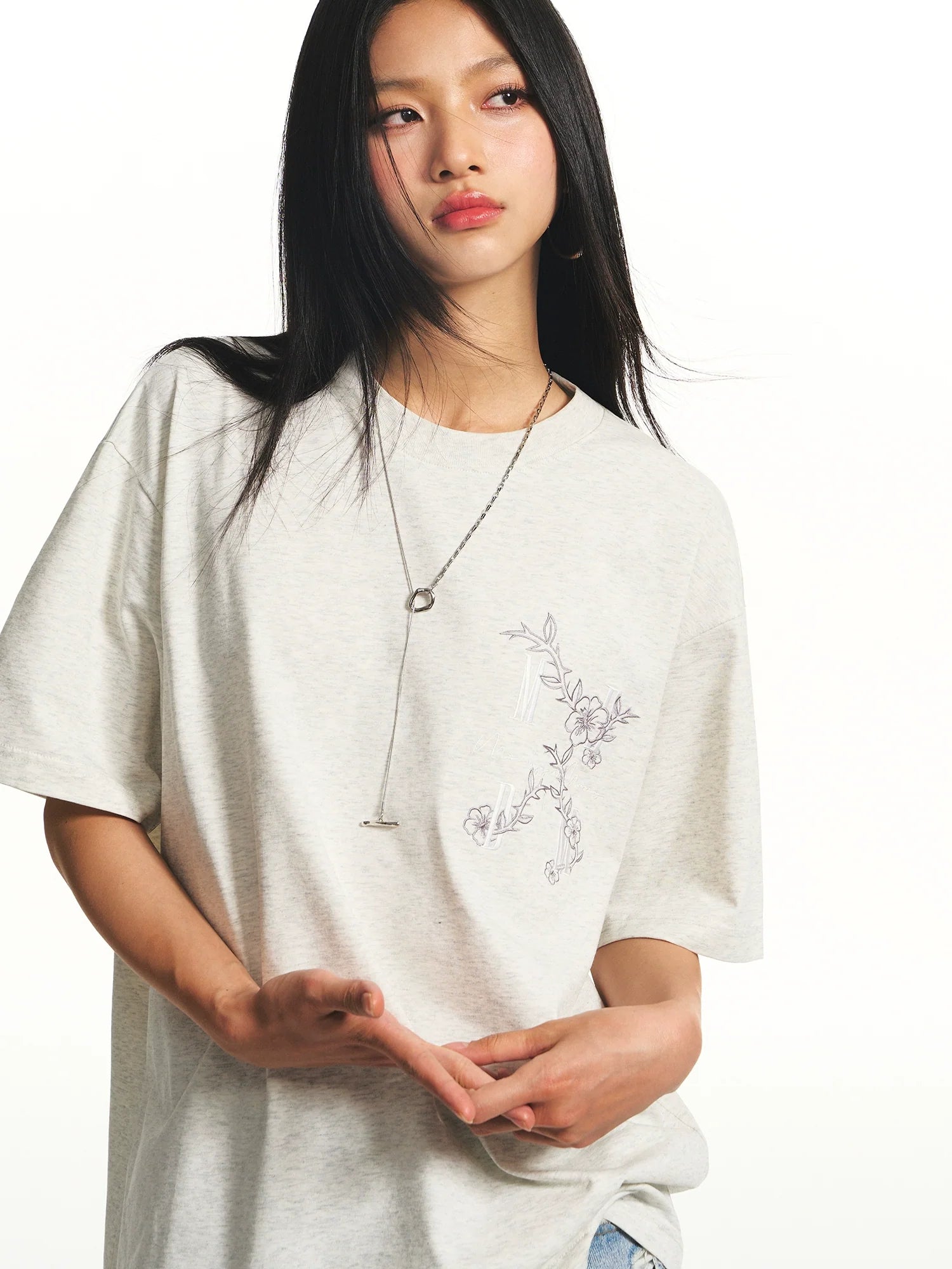 MEDM UV Resistant Flower Logo Tee