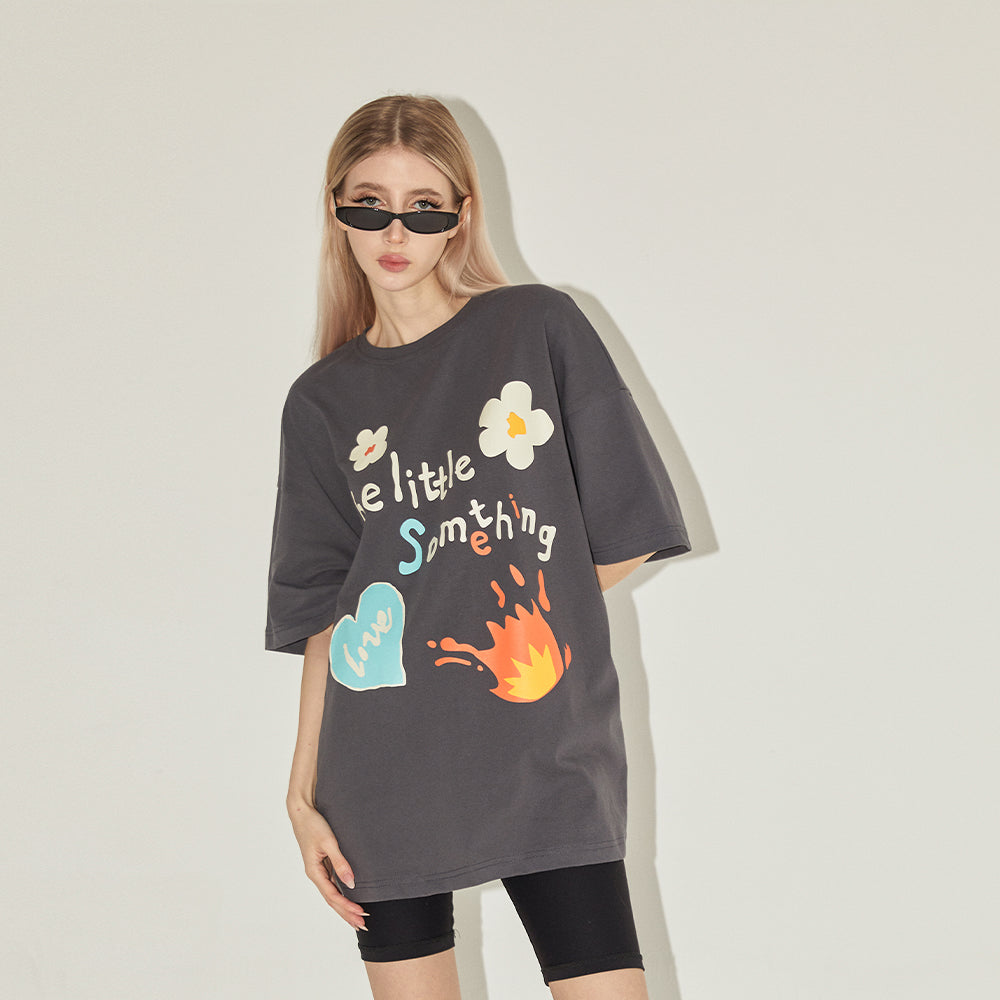 EMPTY REFERENCE Love Flame Flower Tee