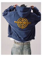 Remedy Terry Embroidery Zip Up Hoodie