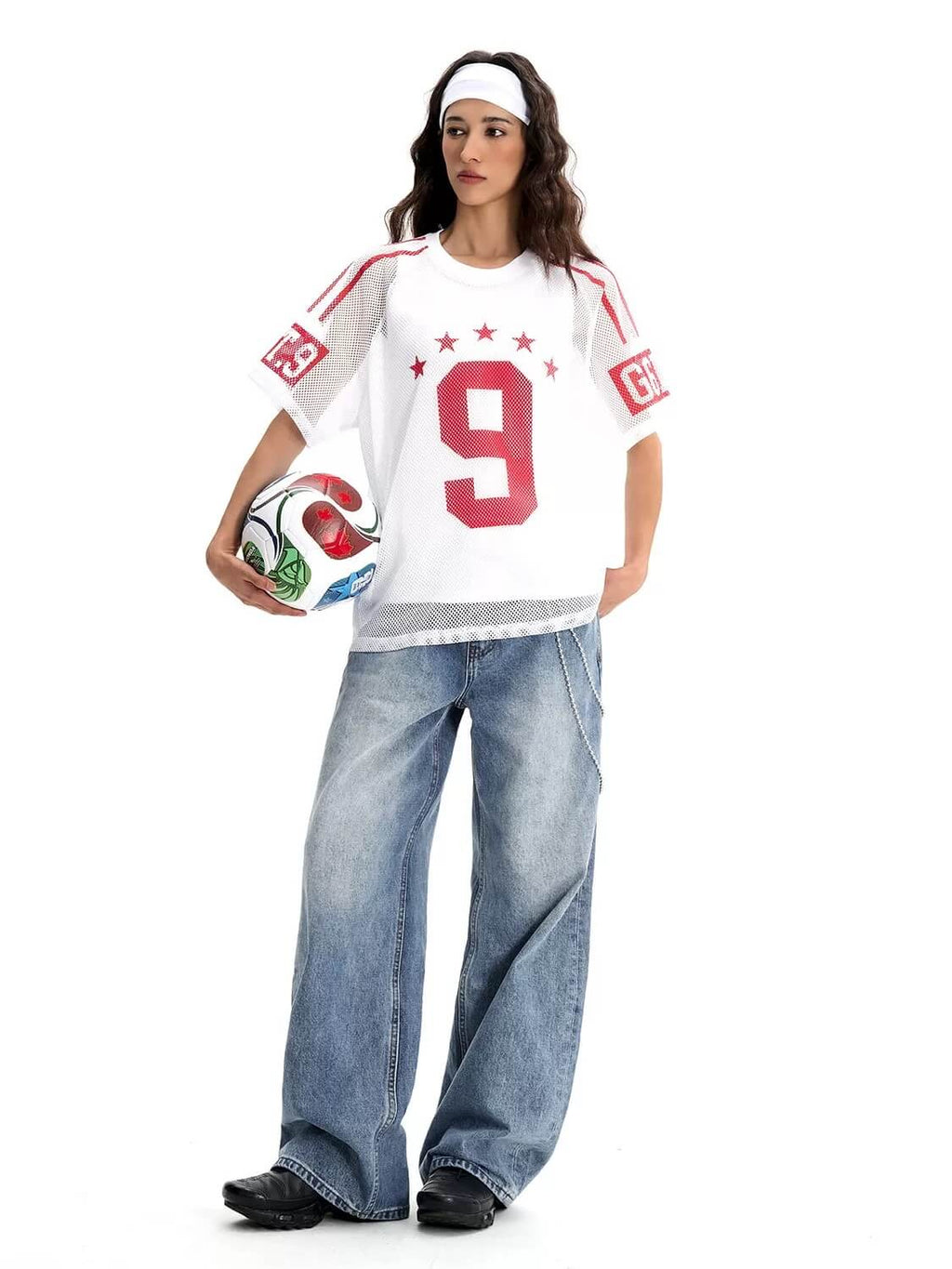 F3F Select Star Number 9 Mesh Short Sleeve Jersey
