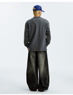 MEDM Warm Fleece Basic Long Sleeve Tee