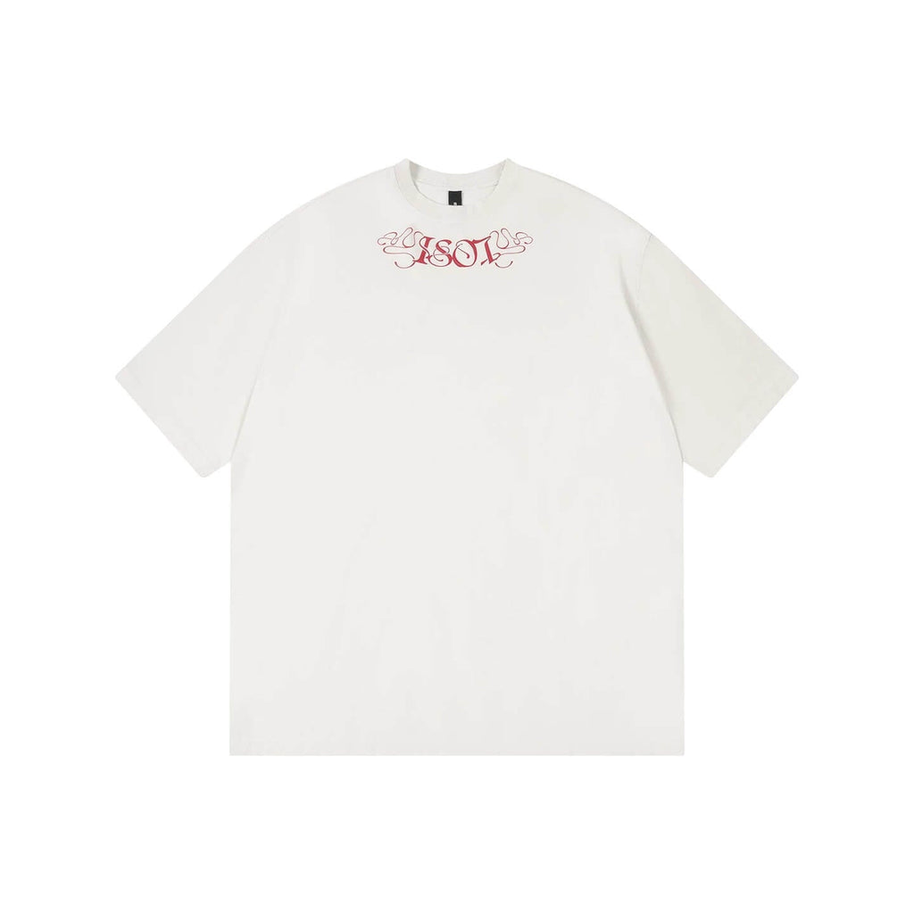 1807 Floral Message Logo 3D Print Distressed Short Sleeve Tee