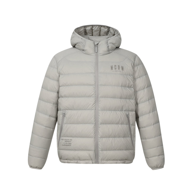 MEDM Waterproof Lightweight Hooded Down Jacket