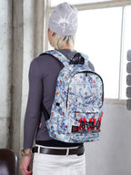 TGFCLUB Graffiti Dollar Bill All Over Printed Backpack