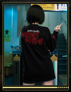 MEDM × Jujutsu Kaisen Big M Logo Character Print Embroidered Long Sleeve Tee