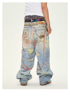 S45 3D Printed Baggy Jeans
