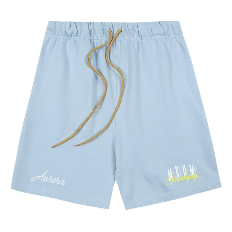 MEDM 3D Embroidered Sweat Shorts
