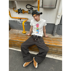 KARMANISTIC Multi Color Yin Yang Print Tee