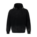 YADcrew Pearl Hood Washed Distressed Hoodie