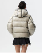 MEDM Hooded Sheer Down Jacket