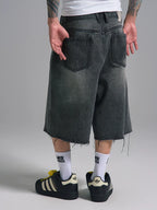 S45 Vintage Washed Denim Shorts