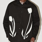 EMPTY REFERENCE Tulip Print Long Sleeved Shirt