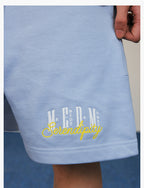 MEDM 3D Embroidered Sweat Shorts