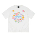MEDM Graffiti Flower Print Tee