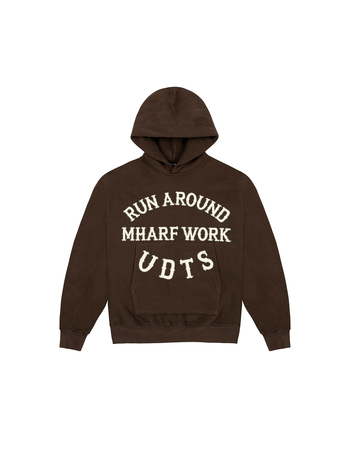 MHARF Printed Patchwork Hoodie