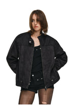 ANTIDOTE Brushed Suede Racing Jacket