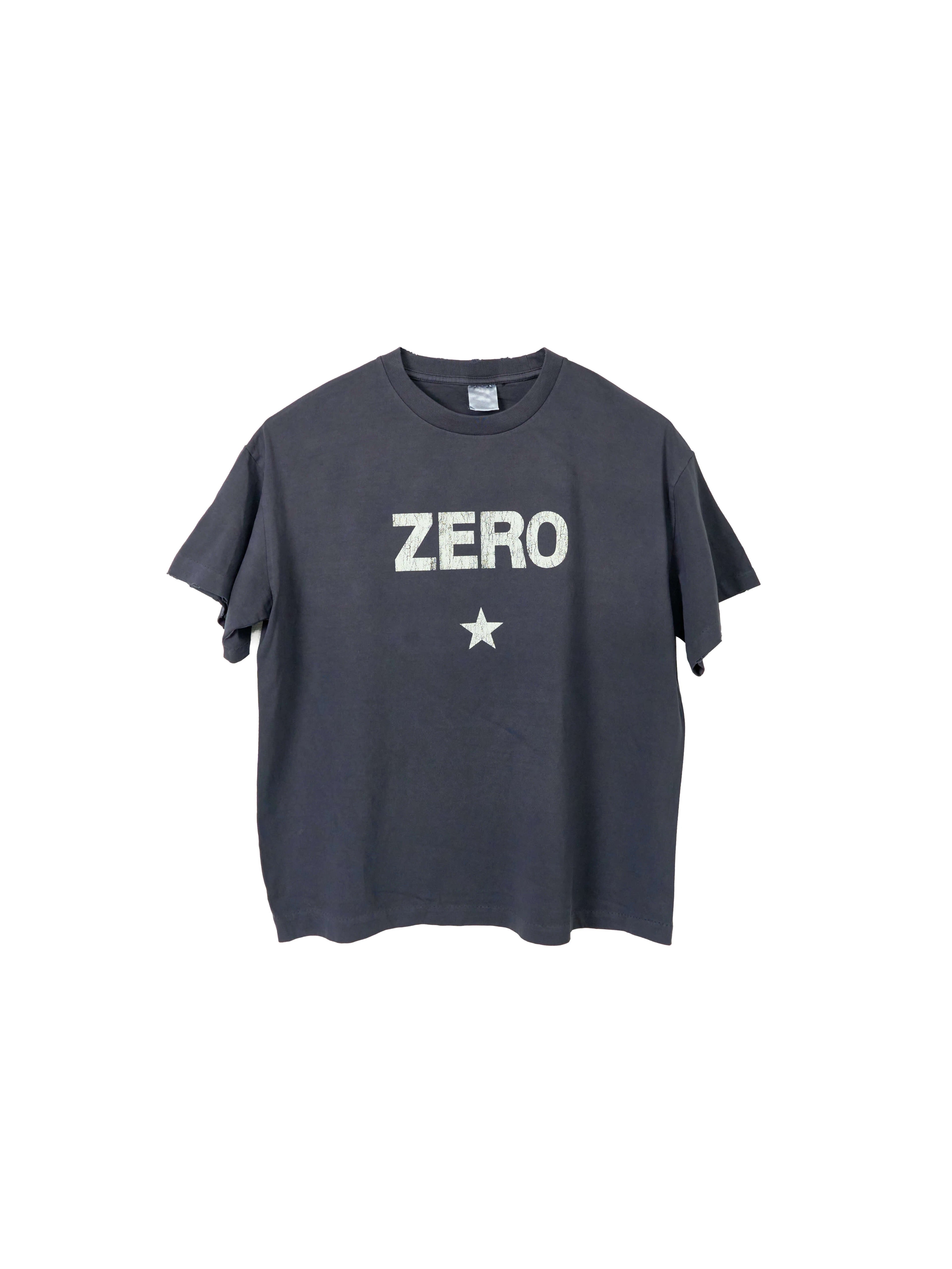 LIBERAFIT Zero Star Graphic Garment Dyed Vintage Tee